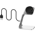 Alumínium USB dokkolóállomás a Garmin Fenix 7/7S/7X/6/6X/6S/6S készülékhez, ezüst színű