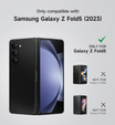 Suritch teljes testű tok állvánnyal és tolltartóval Samsung Galaxy Z Fold5 készülékhez