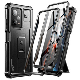 Páncélozott tok a Xiaomi Redmi Note 12 Pro 5G / POCO X5 Pro 5G, Dexnor Full Body (Two Frames), fekete