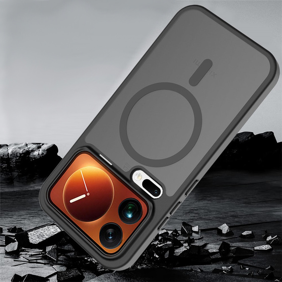 Fusion Hybrid tok MagSafe-hez Xiaomi 17 Pro Max készülékhez, fekete