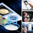 Tok Samsung Galaxy Z Flip7 FE / Z Flip6, Corners Dropproof, MagSafe-hoz, átlátszó / kék