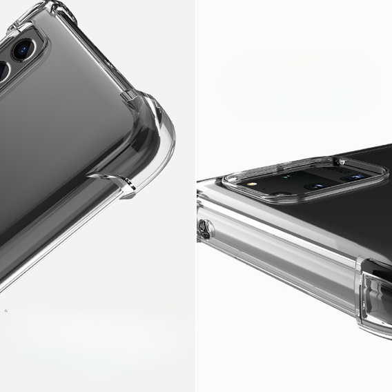IMAK Telefontok a Xiaomi 12T, Dropproof, átlátszó / fekete