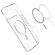 Spigen Ultra Hybrid MagSafe tok Google Pixel 10 Pro XL-hez, átlátszó/fehér
