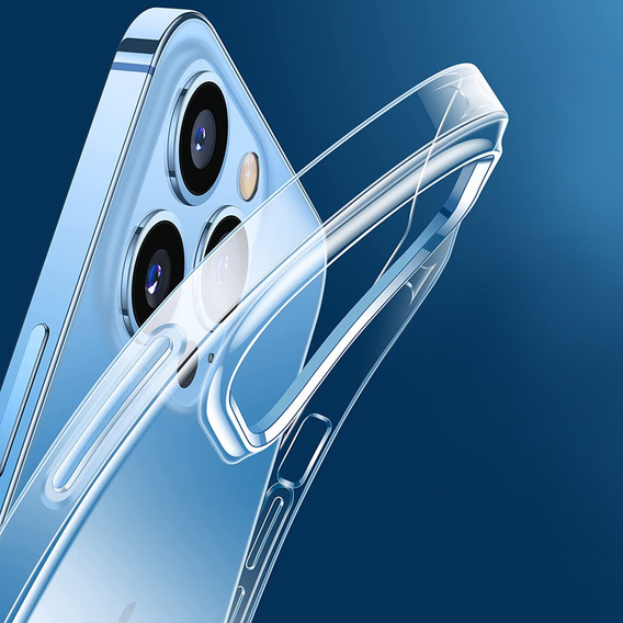 Telefontok a iPhone 14 Pro Max, Premium Armor Slim, átlátszó
