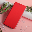 Tok Oppo Reno 11F 5G készülékhez, Smart Magnet, piros + 9H üveg