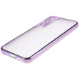 Telefontok a Samsung Galaxy S21, Magnetic Dual Glass, lila