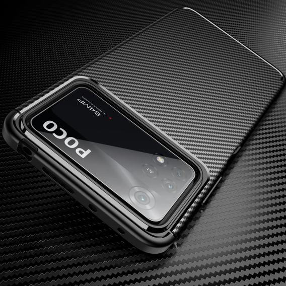 Telefontok a Xiaomi Poco X4 Pro 5G, Carbon Gel, fekete