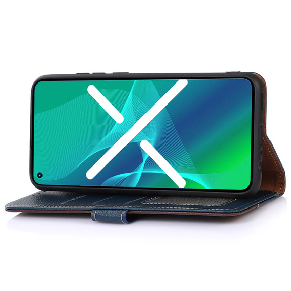 Pattintható tok a Sony Xperia 10 IV, KHAZNEH RFID Case, kék