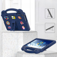 Gyermek tok Lenovo Tab M10 10.1 Gen 3 TB-328FU/TB-328XU, Cute Patterns, állvánnyal, sötétkék