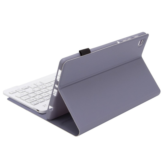 Tok + billentyűzet Samsung Galaxy Tab A7 Lite 8.7 T220 / 225, lila
