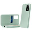 Flip tok Samsung Galaxy S25 Edge, Smart View Wallet, zöld