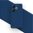 Telefontok a Infinix Hot 40i, Silicone Lite, kék