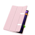 Tok Samsung Galaxy Tab S10 Lite / S10 FE / S9 FE, Smartcase tolltartóval, rózsaszín