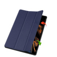 Tok Samsung Galaxy Tab S10 Ultra, Smartcase tolltartóval, sötétkék