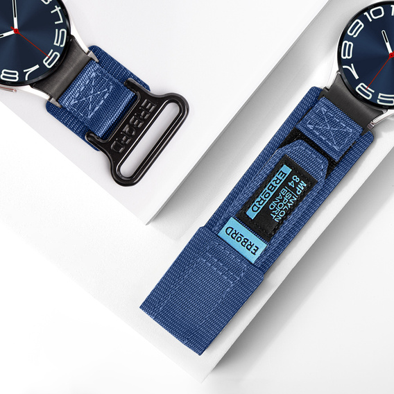ERBORD MP84 Nylon szíj a Samsung Galaxy Watch 4/5/6 40/42/43/44/45/46/47MM órához