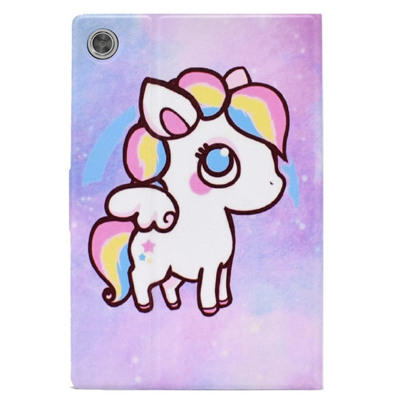 Tok Lenovo Tab M10 10.1 Gen 3, Smartcase, colorful horse