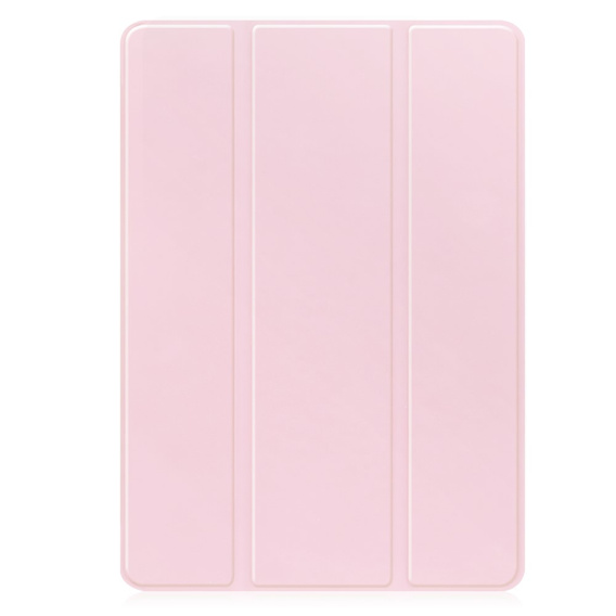 Tok Samsung Galaxy Tab S10 FE+ Plus, Smartcase tolltartóval, rózsaszín