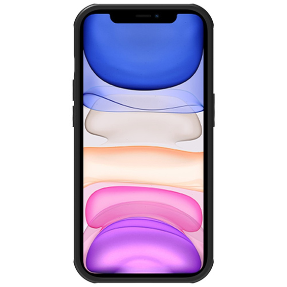 NILLKIN tok iPhone 14 Pro Max, Super Frosted Shield Case, fekete