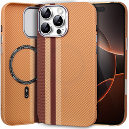 Tok iPhone 16 Pro, Carbon Fiber MagSafe, sárga