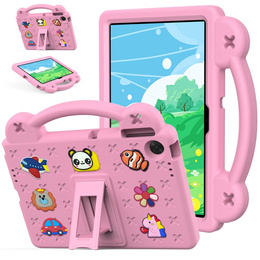 Gyermek tok Lenovo Tab TB311FU, Cute Patterns, állvánnyal, rózsaszín