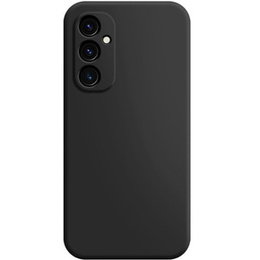 A tok Samsung Galaxy A54 5G, Silicone Lite, fekete + 9H üveg