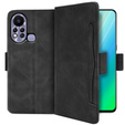 Pattintható tok a Infinix Hot 11s, Card Slot, fekete