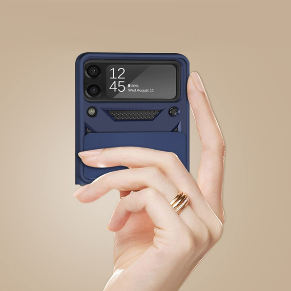 Telefontok a Samsung Galaxy Z Flip3 5G, CamShield Slide, kék