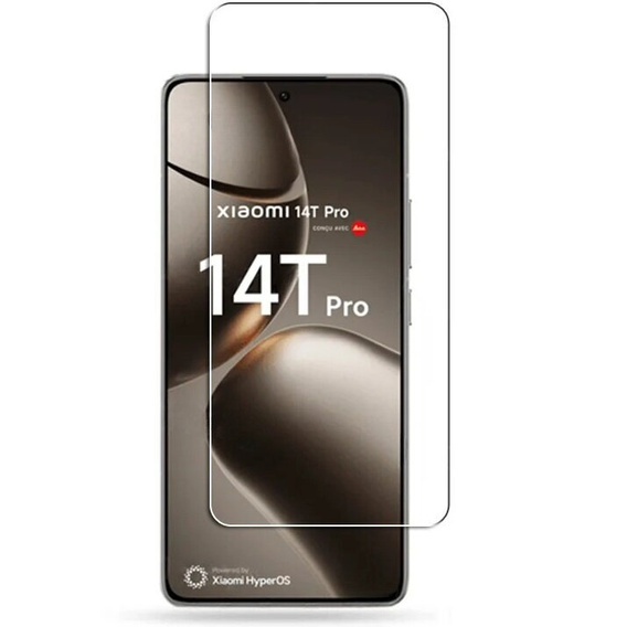 Edzett üveg 9H a Xiaomi 14T Pro
