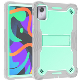 Páncél tok Lenovo Tab M11, Impact Armour, zöld / szürke