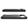 Spigen Tough Armor MagSafe tok a Google Pixel 10 Pro XL-hez, Fekete