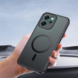 Matt tok Oppo Reno 14, MagSafe-hoz, áttetsző fekete