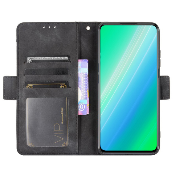 Pattintható tok a Motorola Edge 30 Neo, Card Slot, fekete