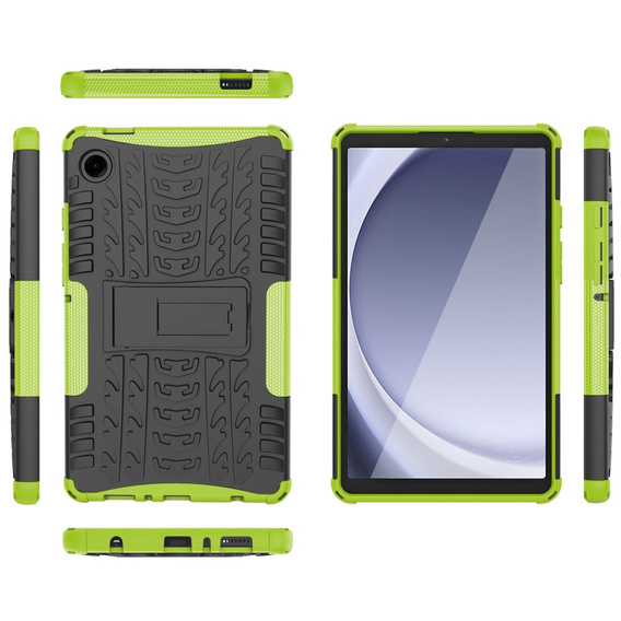 Telefontok a Samsung Galaxy Tab A9, Tire Armor, zöld