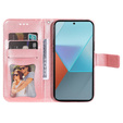 Pattintható tok a Xiaomi Redmi Note 13 Pro 5G, Mandala, rózsaszín rose gold
