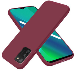 Vékony tok a Samsung Galaxy A02s, Slim, bordó