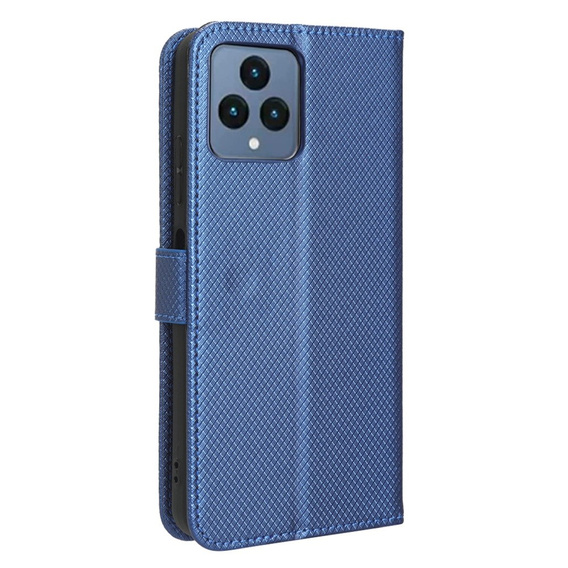 Pattintható tok a T Phone 5G, Wallet Magnet, kék