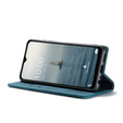 CASEME tok Samsung Galaxy A04S / A13 5G, Leather Wallet Case, zöld