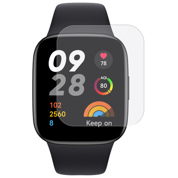 3x ERBORD hidrogél fólia Xiaomi Redmi Watch 3