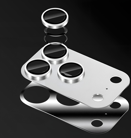 2x ERBORD edzett üveg iPhone 17 Pro kamera szigethez