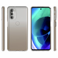Vékony tok a Motorola Moto G51 5G, Slim, átlátszó