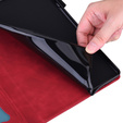 Tok Xiaomi Redmi Pad SE 8.7, Classic, tolltartóval, piros