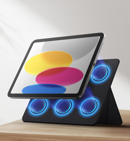Mágneses tok iPad 11" 2025 A16 (11. generáció) / iPad 10.9" 2022 (10. generáció), Suritch állványhoz