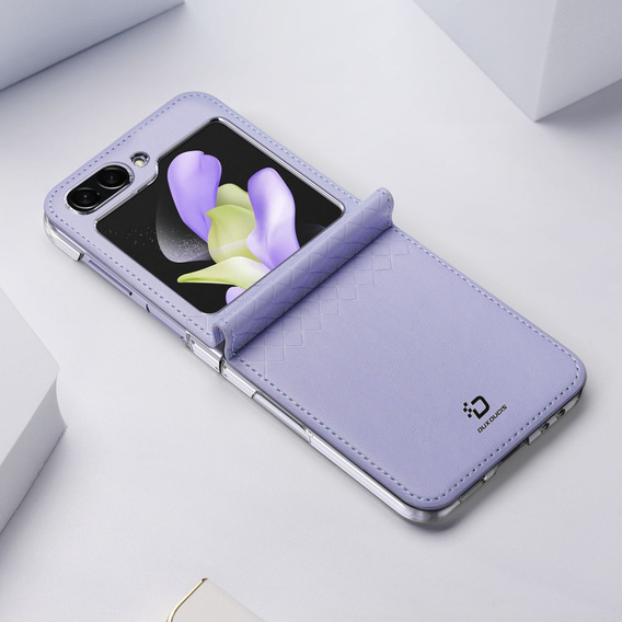 Tok Dux Ducis Samsung Galaxy Z Flip5 5G, Bril, lila