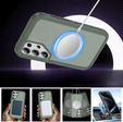 Tok kerettel Samsung Galaxy S22 Ultra készülékhez, MagSafe-hoz, zöld