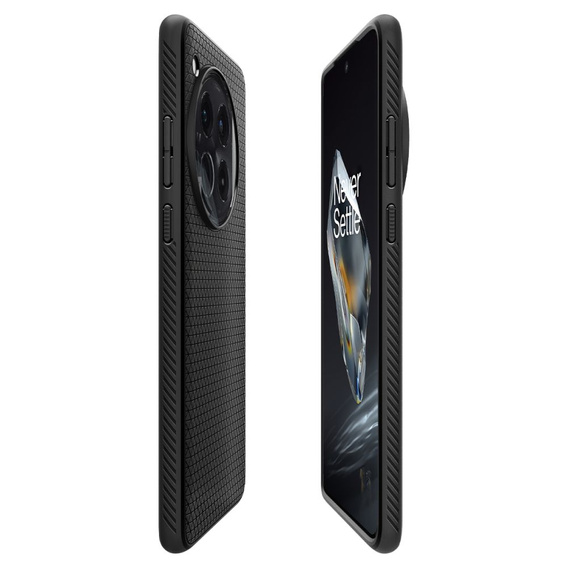 Spigen Liquid Air fekete tok OnePlus 12 5G-hez