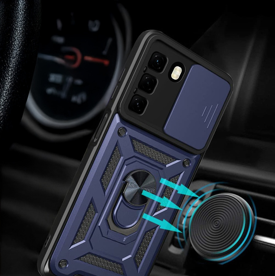 Telefontok a Infinix Hot 50 Pro+ 4G, CamShield Slide, kék