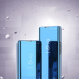 Telefontok a Samsung Galaxy A15, Clear View, fekete + 9H üveg