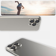 2x ERBORD OPTIK Pro edzett üveg iPhone 16 Pro/16 Pro Max / 15 Pro/15 Pro Max/14 Pro/14 Pro Max kamera számára, titánium