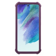 Páncélozott tok a Samsung Galaxy S21 FE, Dexnor Full Body, sötétlila