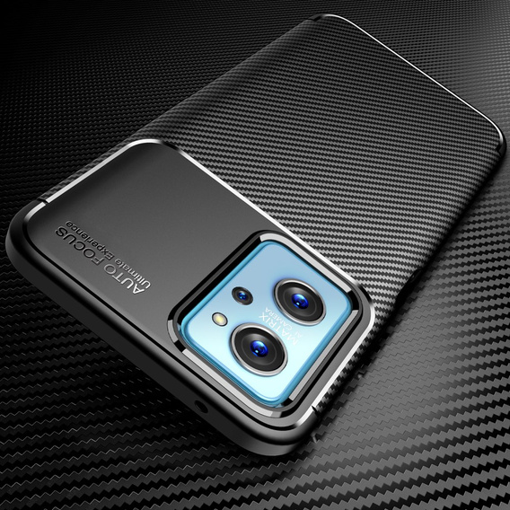 Telefontok a Realme 9i / Oppo A96 / Oppo A36, Carbon Gel, fekete